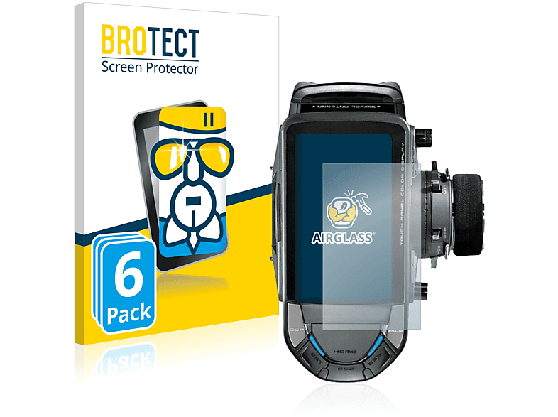 BROTECT 6x Airglass klare Schutzfolie(für Futaba 10PX) | Schutzfolien & Schutzgläser