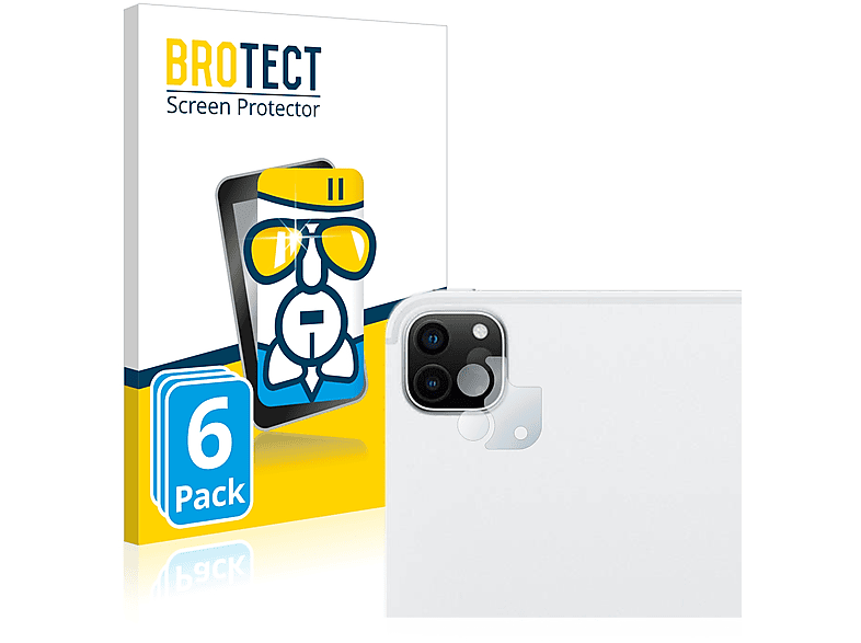 BROTECT 6x Airglass klare Schutzfolie(für Apple iPad Pro 12.9\