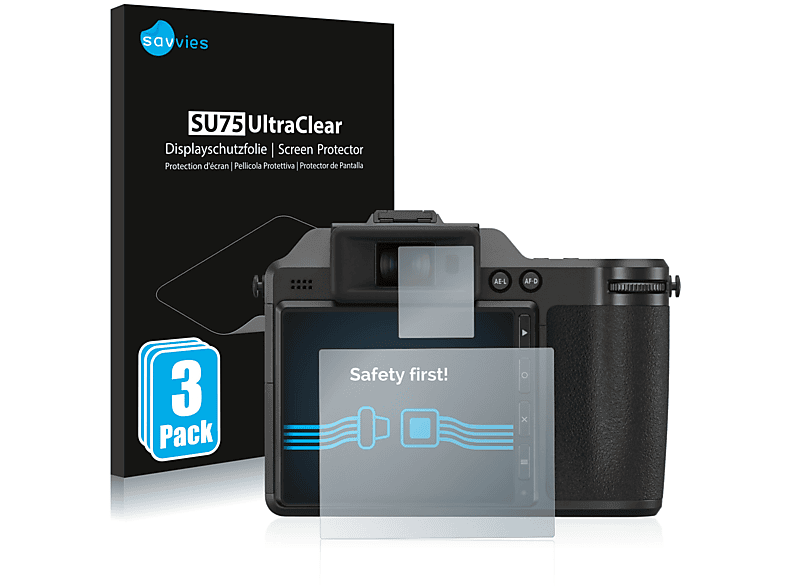 Fujifilm klare X-H2) Schutzfolie(für SAVVIES 6x