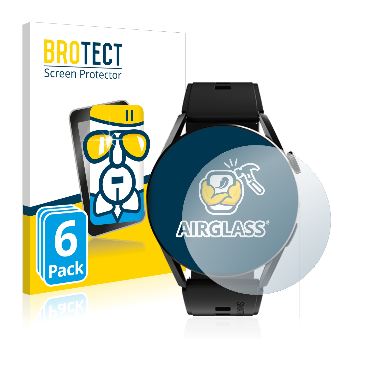 BROTECT 6x Airglass WS29) klare Schutzfolie(für JZWXM