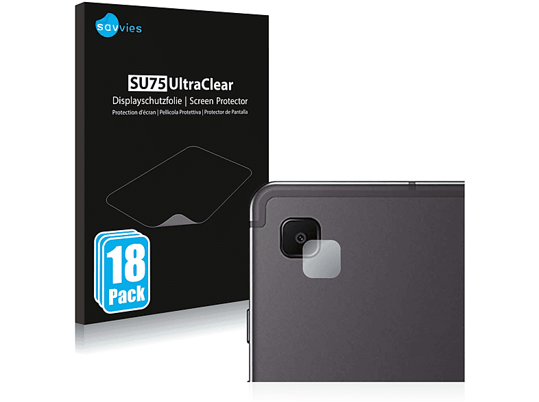 SAVVIES 18x klare Schutzfolie(für Samsung Lite Tab LTE 2022) Galaxy S6