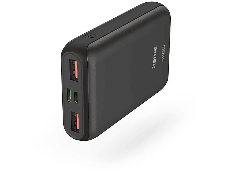 HAMA 201662 PowerPack PD10-HD antraciet Powerbank Grijs | MediaMarkt