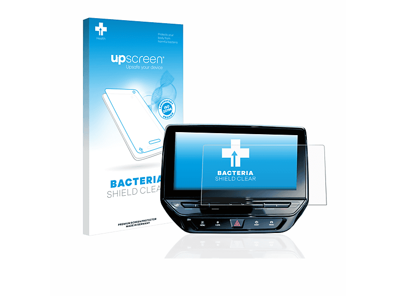 UPSCREEN antibakteriell klare Schutzfolie(für Volkswagen ID.5 Discover Pro 12\