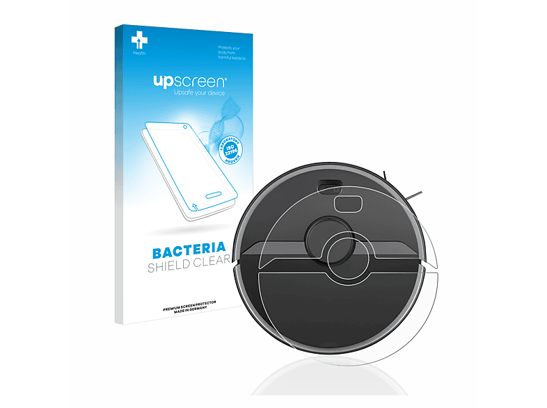 UPSCREEN antibakteriell klare Schutzfolie(für Roborock S6 Pure (nur weißes Modell))