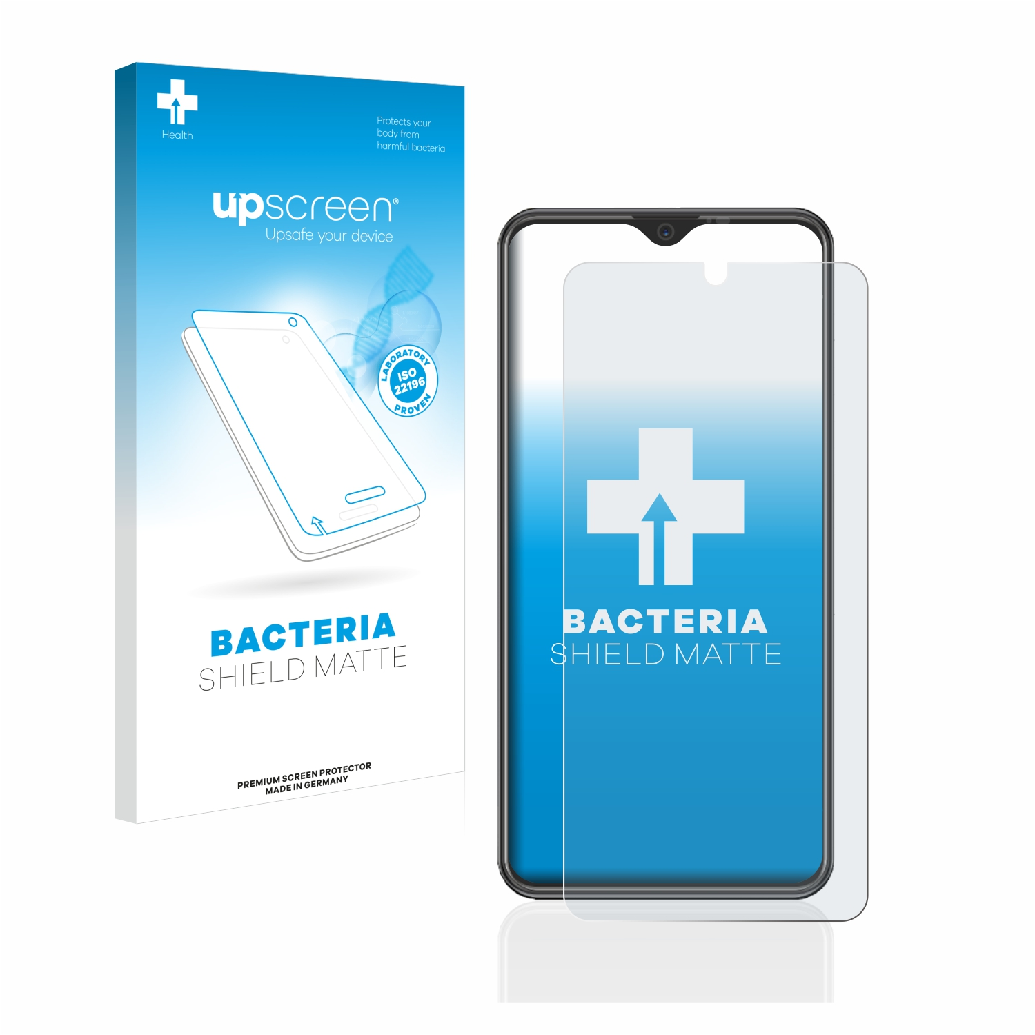 UPSCREEN antibakteriell entspiegelt matte Schutzfolie(für premium) Beafon M6s