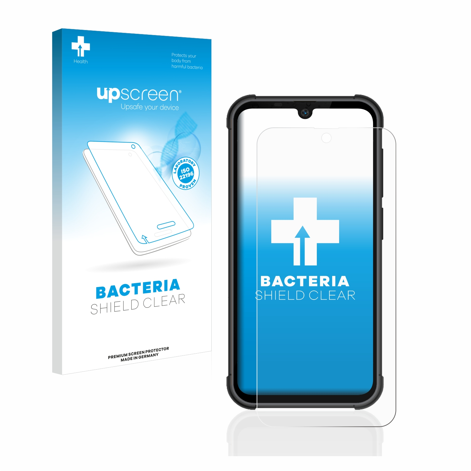 UPSCREEN antibakteriell klare Schutzfolie(für Beafon premium) MX1
