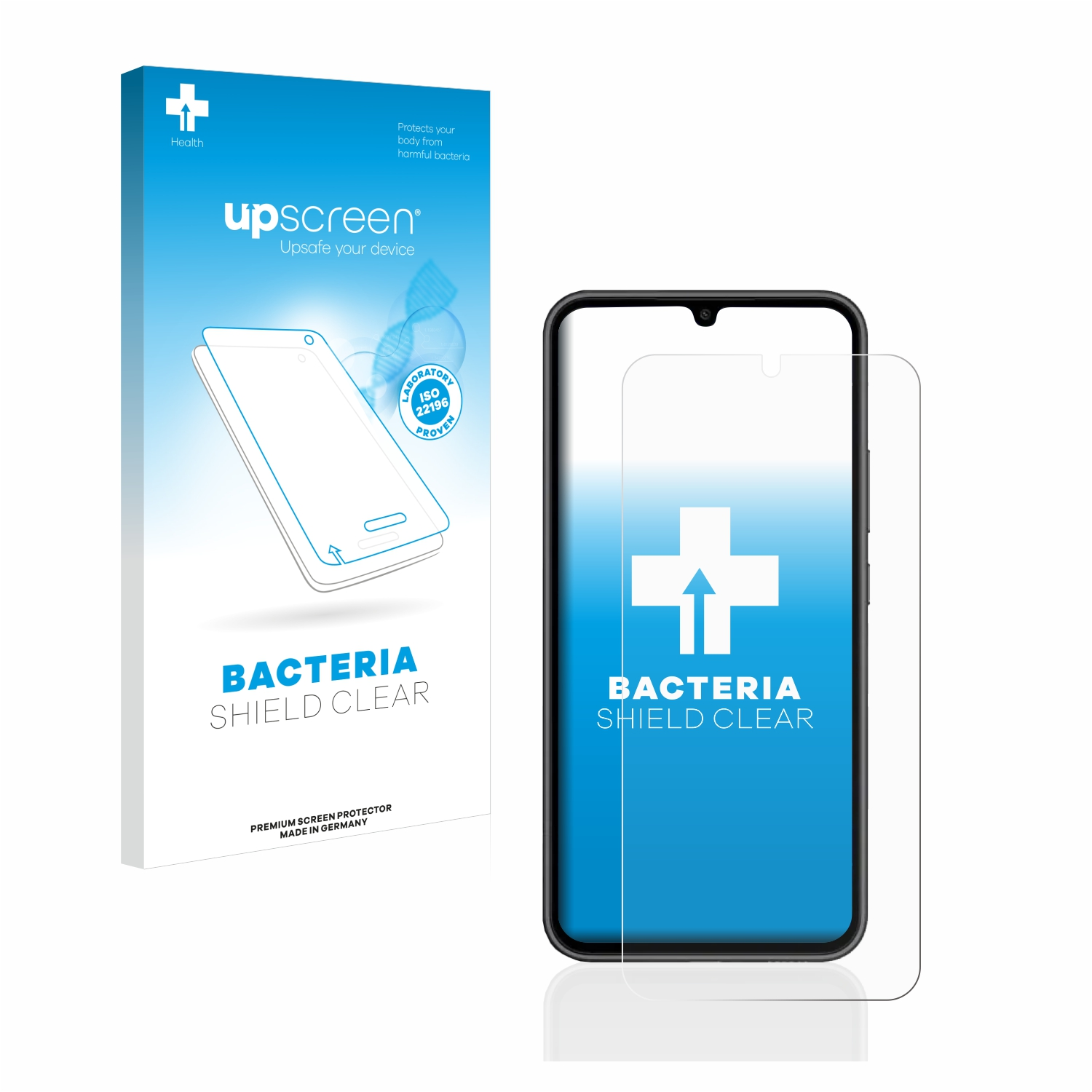 UPSCREEN antibakteriell Schutzfolie(für A34 klare Samsung Galaxy 5G)