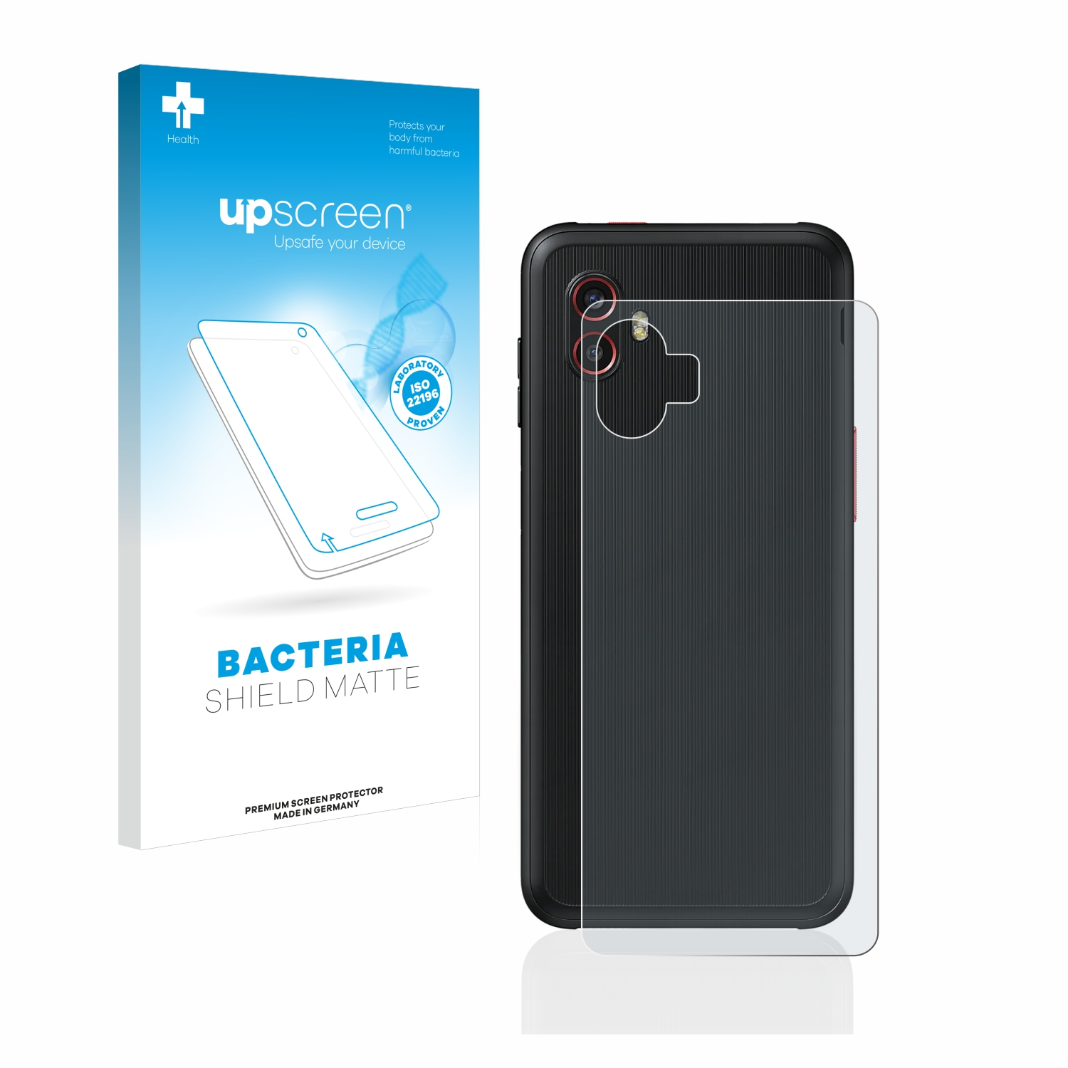 6 UPSCREEN Enterprise antibakteriell matte Galaxy Schutzfolie(für Samsung entspiegelt Xcover Edition) Pro