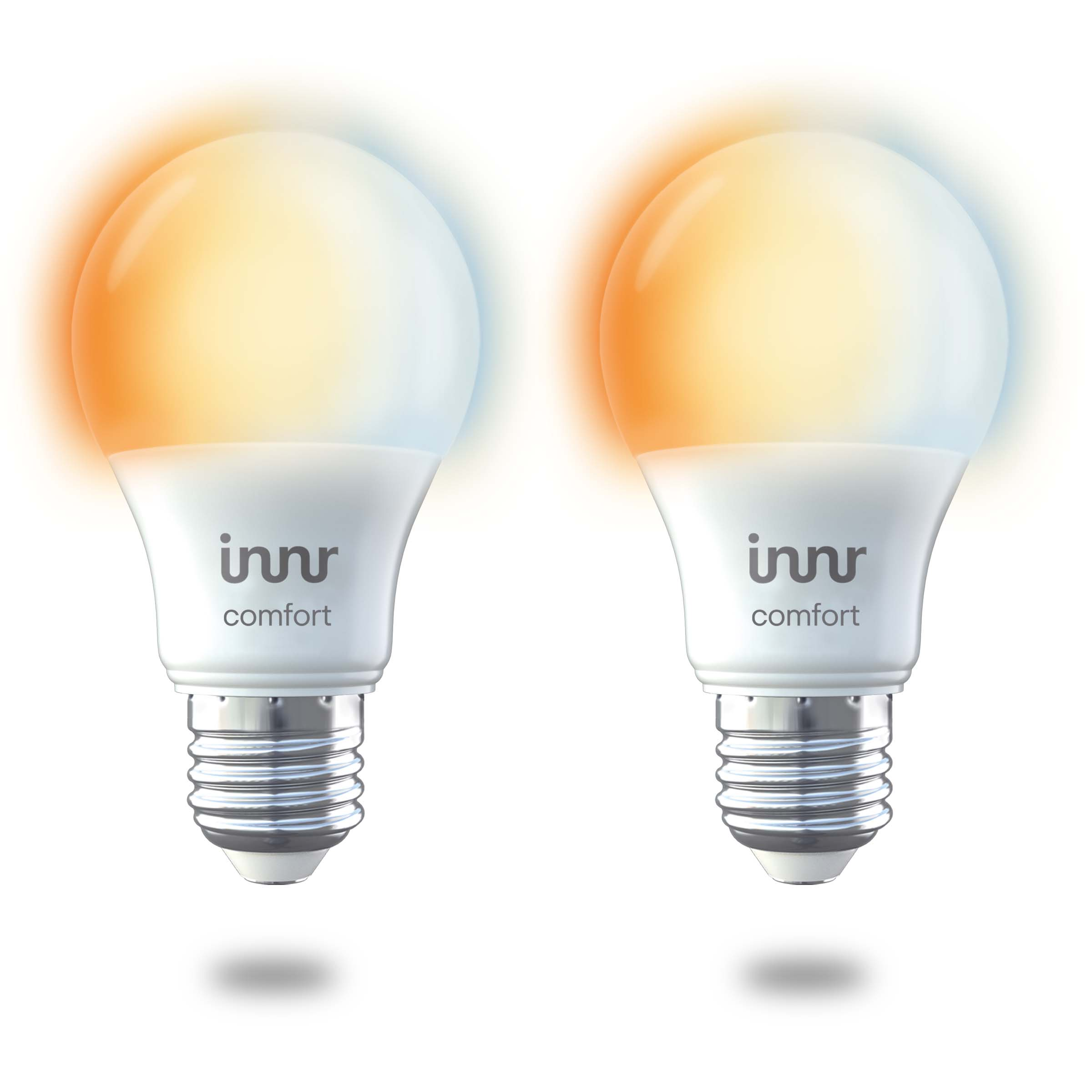 INNR Zigbee E27 Lampe T-2 LED Tunable/Comfort 279 & Hue mit LED, lamp RB Tunable, Philips Kompatibel Alexa, 2-Pack, Smart