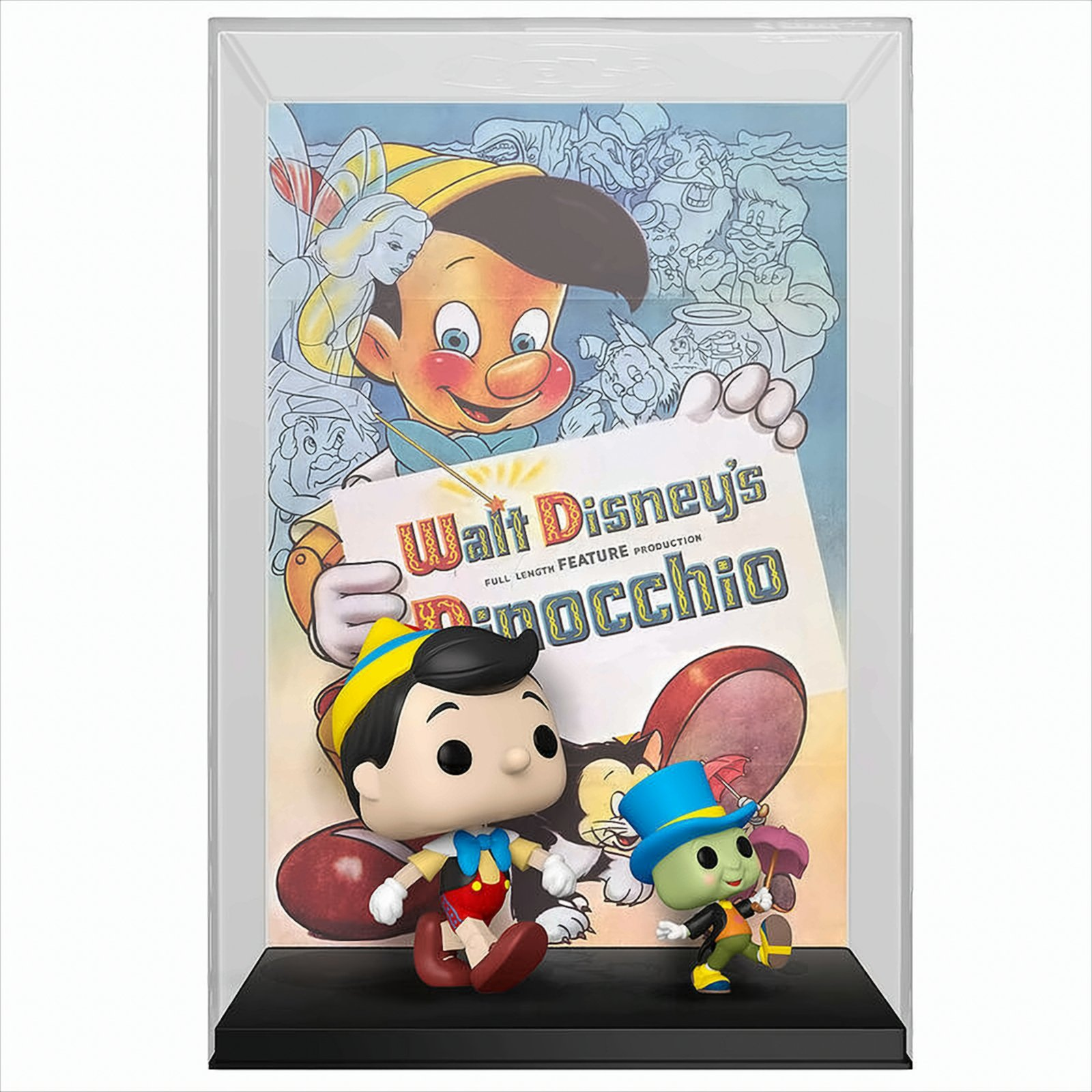 POP - 100- Disney Poster- Pinocchio Movie Jimini 