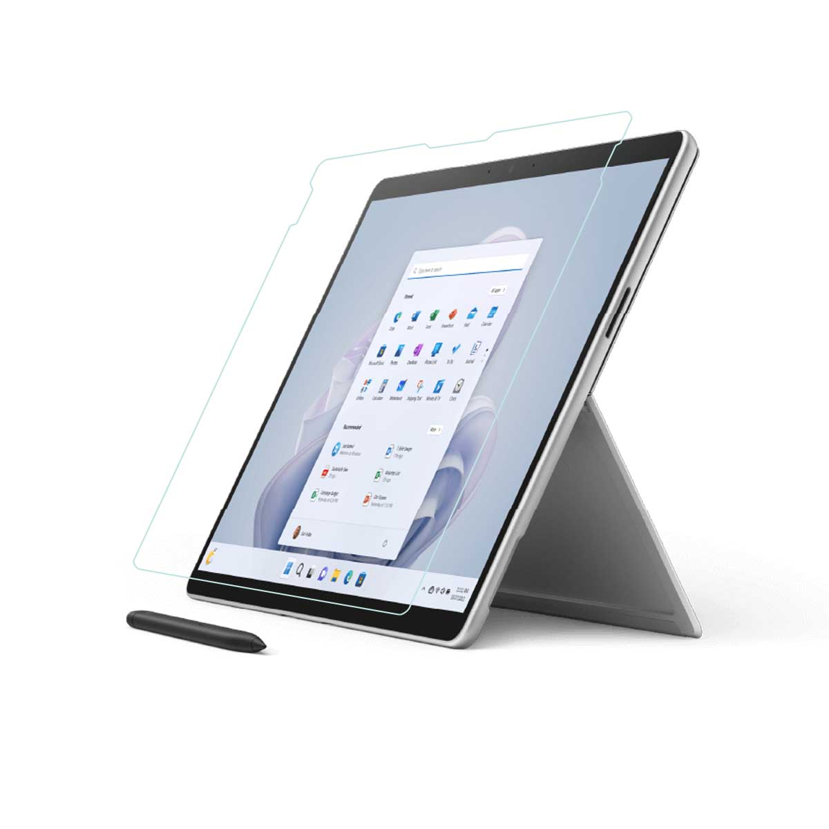 LOBWERK Folie Schutzglas(für 9 13 Zoll) Surface Pro Microsoft