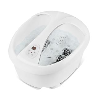 Bañera hidromasaje FS 888 Premium, Spa masaje pies con función de calor y temporizador - MEDISANA, Blanco