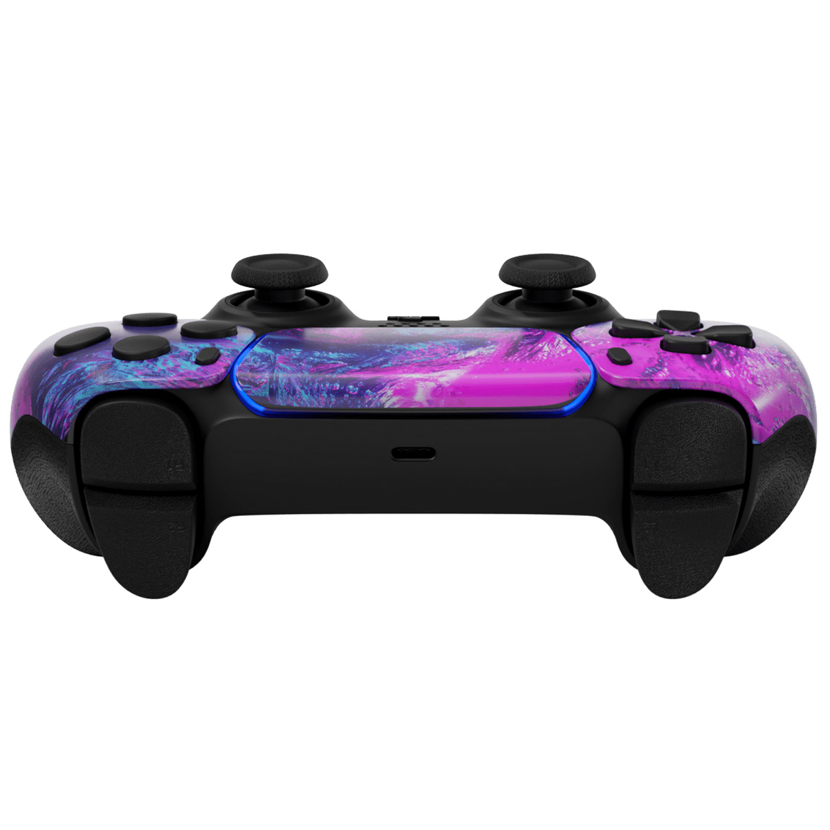 PS5 Wireless-Controller Konsole LUXCONTROLLER Controller Design programmierbaren Playstation5 Wave Custom 4 Paddles für lila