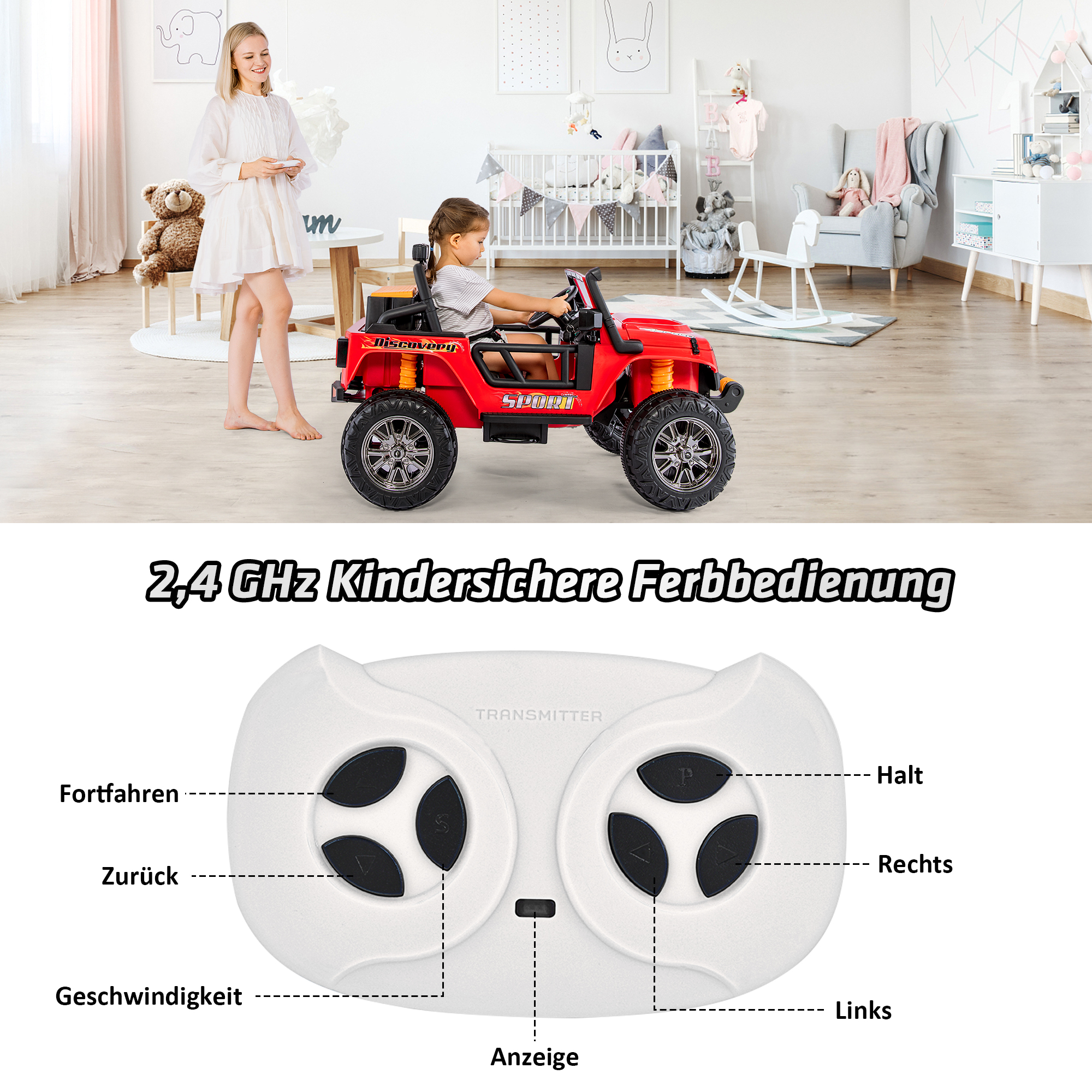 Kinderfahrzeug Elektro-Kinderauto MERAX