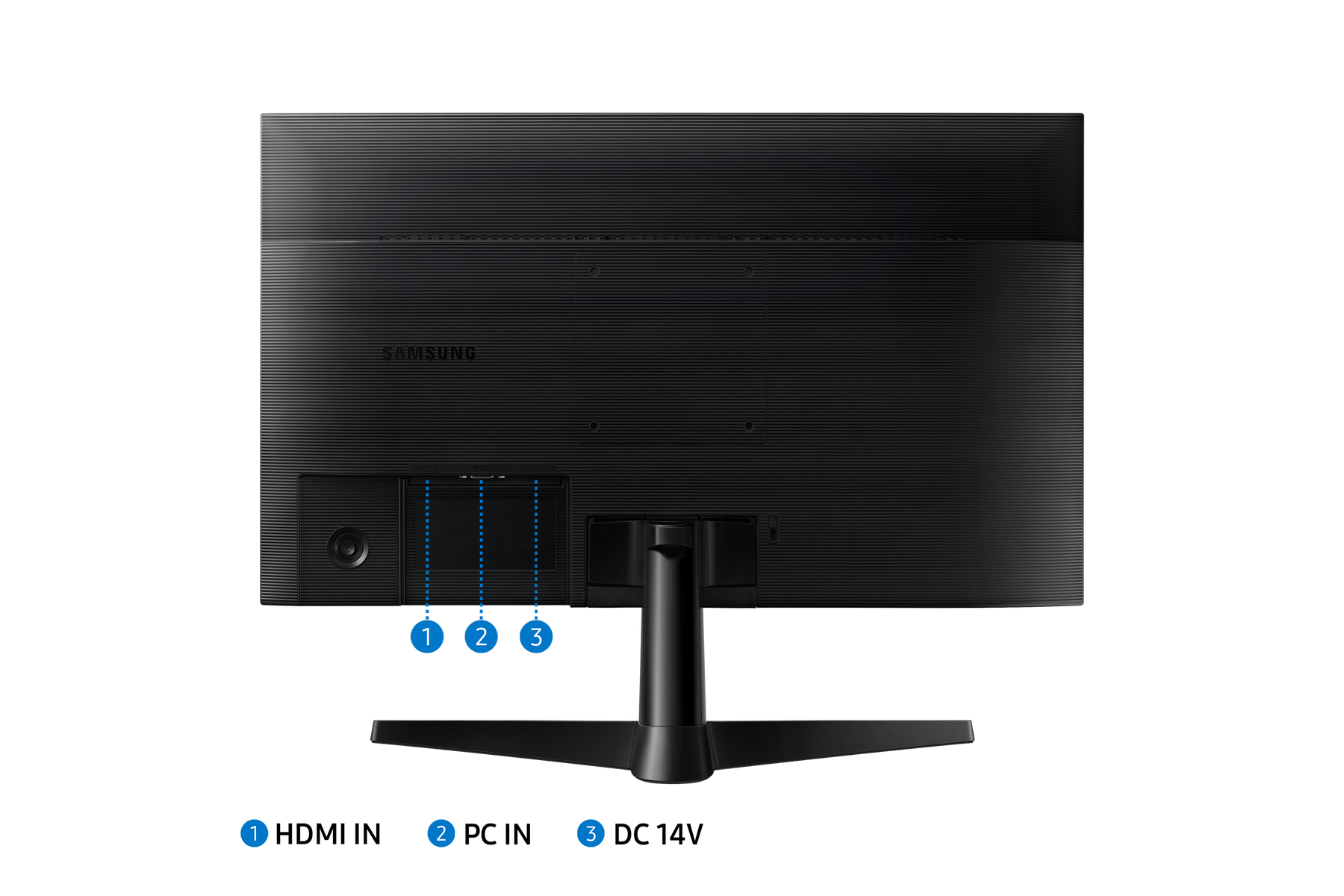 SAMSUNG LS24C310EAUXEN 24 Zoll Full-HD Monitor (5 ms Reaktionszeit , 75 Hz , 75 Hz nativ)