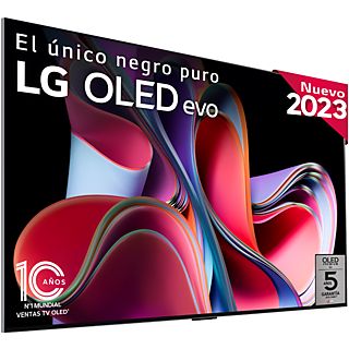 TV OLED 65" - LG OLED65G36LA, UHD 4K, Inteligente α9 4K Gen6, Smart TV, DVB-T2 (H.265), Satin Silver
