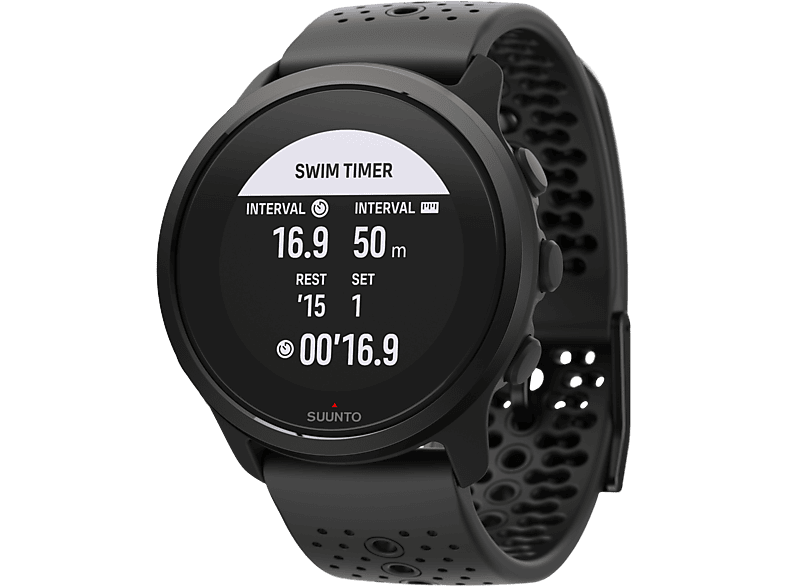  Suunto Reloj M5 All Black para hombre, Negro -, Casual :  Deportes y Actividades al Aire Libre