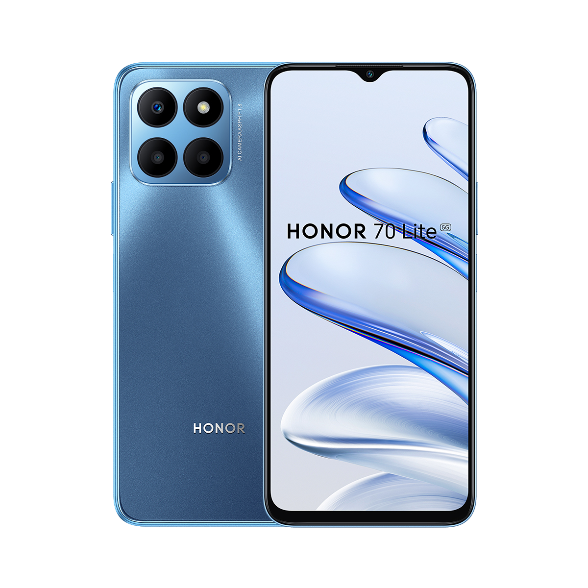 HONOR 128 GB SIM Blau Lite 70 Dual 5G