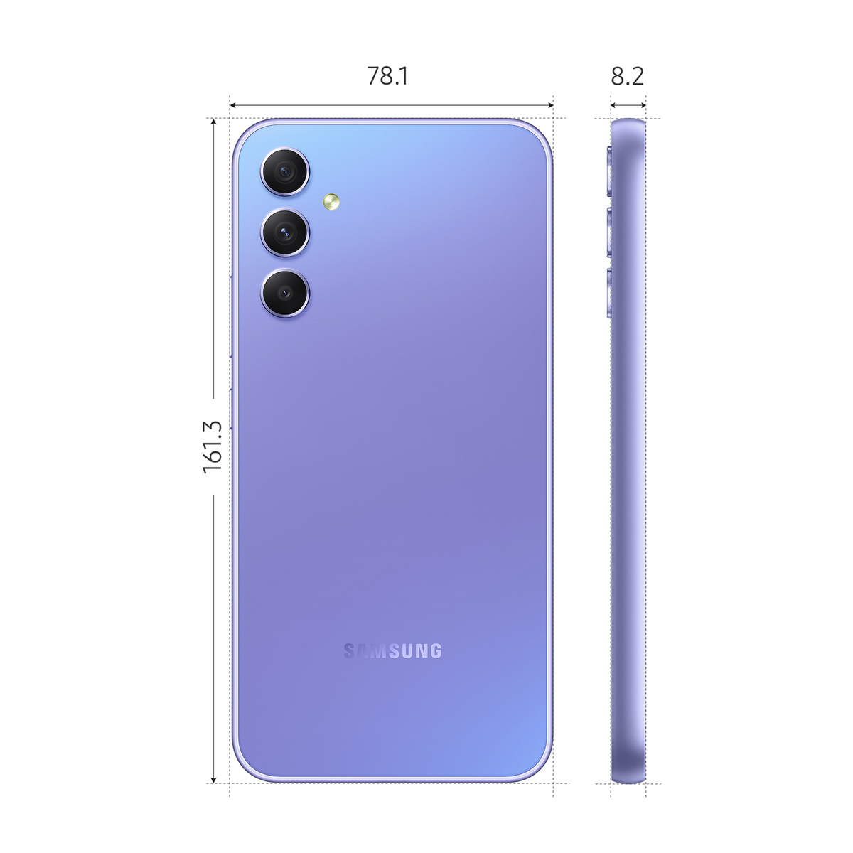 256 A34 Violet SAMSUNG 5G GB AWESOME GALAXY VIOLET GB 8+256 Awesome