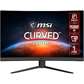 Monitor gaming  - G27C4 E2 MSI, 27 ", Full-HD, 1 ms, 1x DP (1.2a), 2xHDMI (1.4b), Negro
