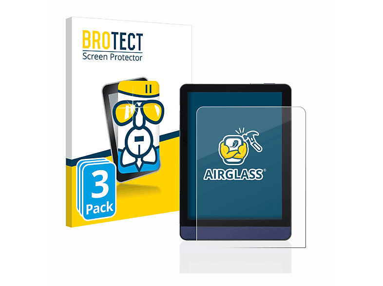 BROTECT 3x Airglass klare Schutzfolie(für M6) Meebook