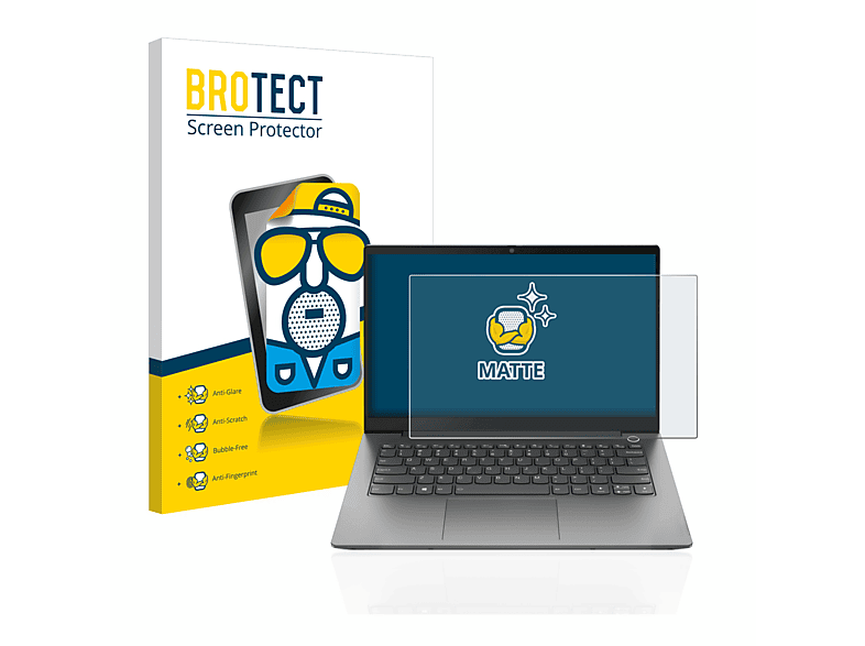 BROTECT matte Schutzfolie(für Lenovo ThinkBook 14 Gen 4) | Pflege & Schutz
