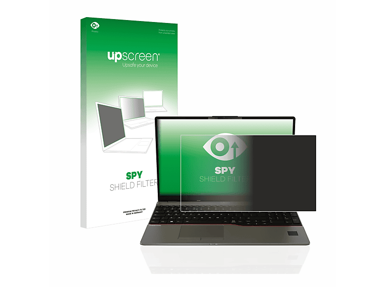 UPSCREEN U7512) Fujitsu Anti-Spy Lifebook Blickschutzfilter(für