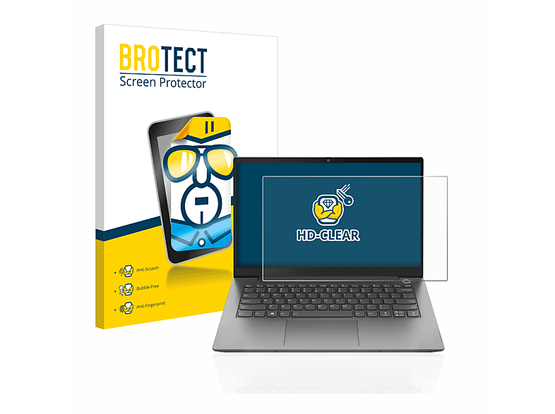 BROTECT Klare Transparente Schutzfolie (für Lenovo ThinkBook 14 Gen 7