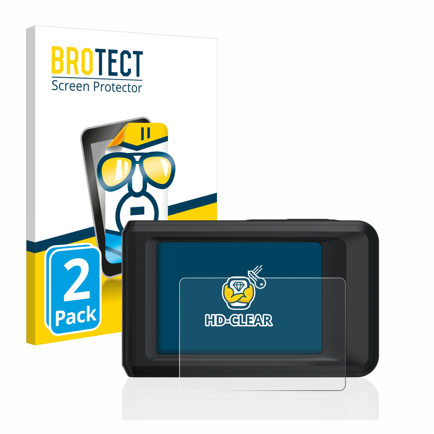 klare BROTECT Pocket Hikmicro Schutzfolie(für 2x 2)