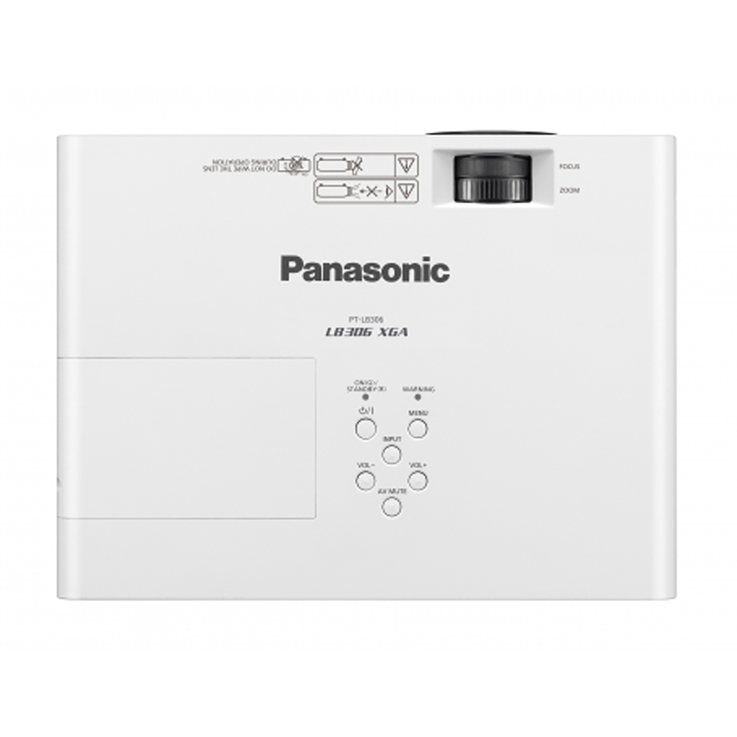 3100 Lumen) PANASONIC PT-LB306 Beamer(VGA,