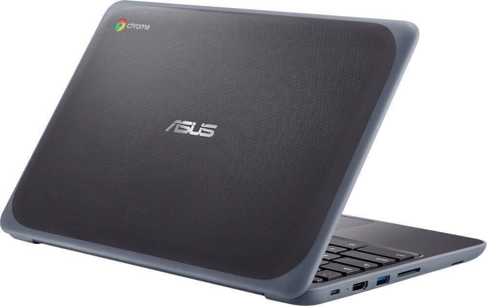Chromebook 32 MediaTek GB ASUS MT MediaTek C202XA, eMMC, RAM, Display, Grau PowerVR 32 Notebook 11,6 Prozessor, GB Zoll GX6250, mit