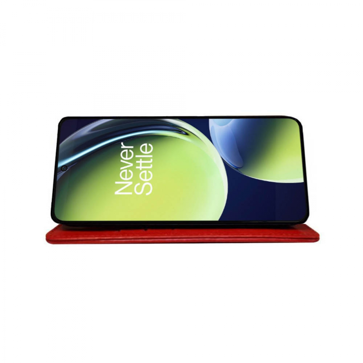 CASEONLINE 3-karten, OnePlus, Bookcover, Rot 3 Nord Lite, CE