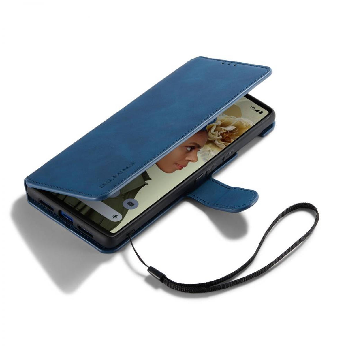 Bookcover, Blau Pro, 6 Google, DG Pixel MING Retro,