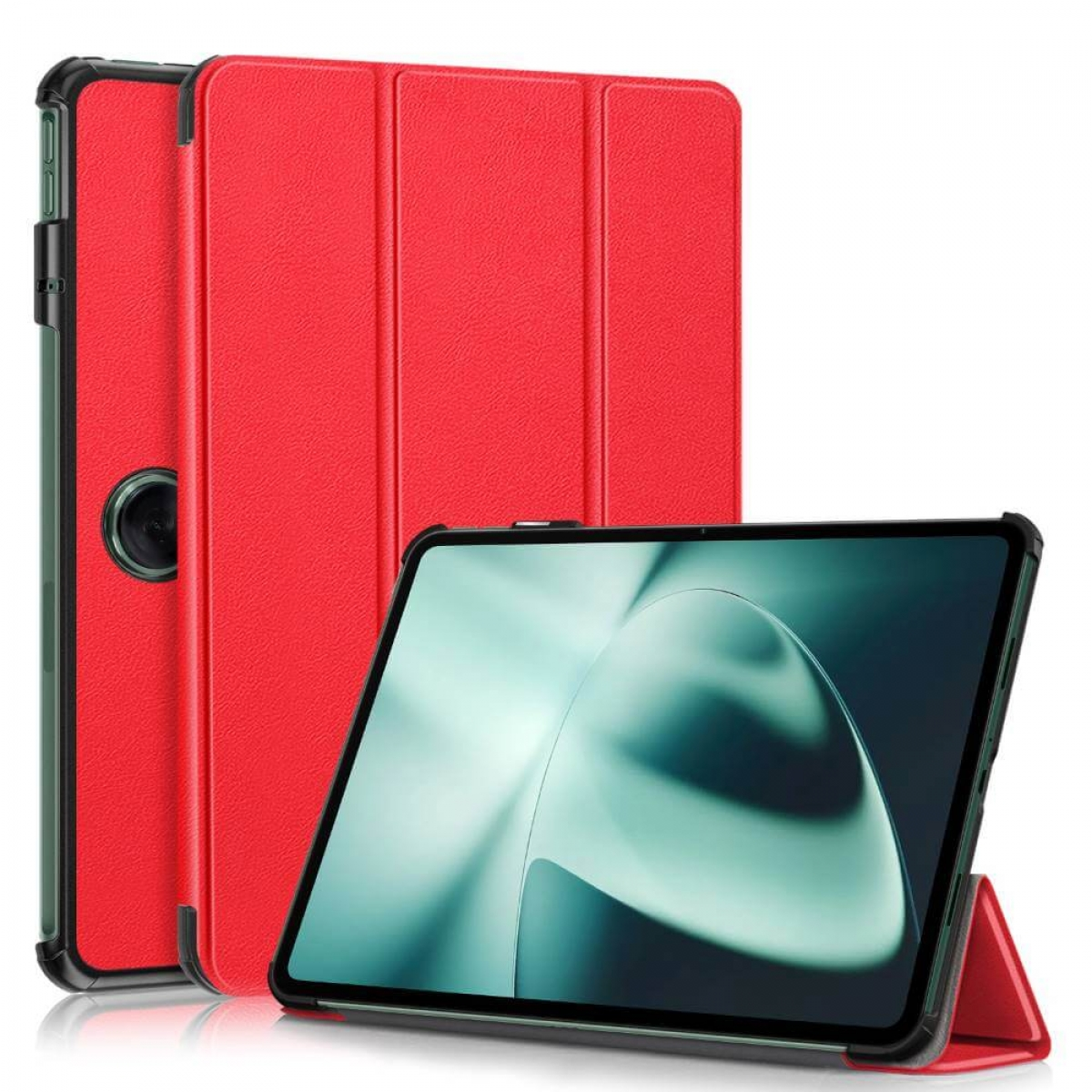 OnePlus Cover CASEONLINE Rot Full Kunststoff, Aktiv Tablethülle für