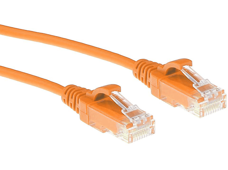 U/UTP CAT6 Netzwerkkabel, Slimline, 1,5 LSZH ACT m DC9151