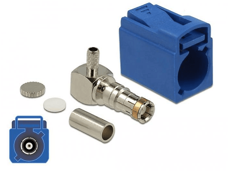 DELOCK 89715 Stecker/Steckverbinder, Blau