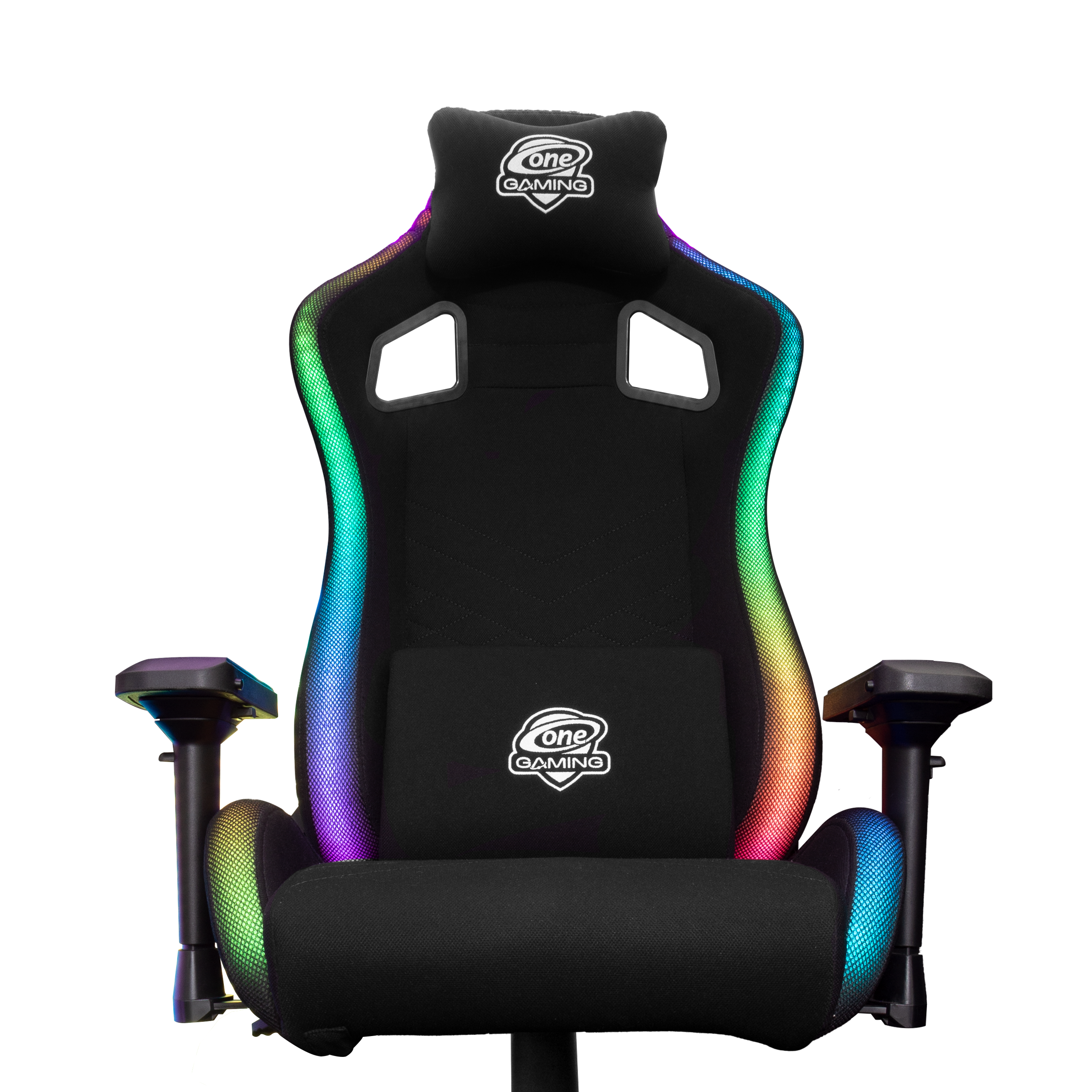 Chair S Schwarz ONE GAMING RGB Gaming Stuhl, Pro