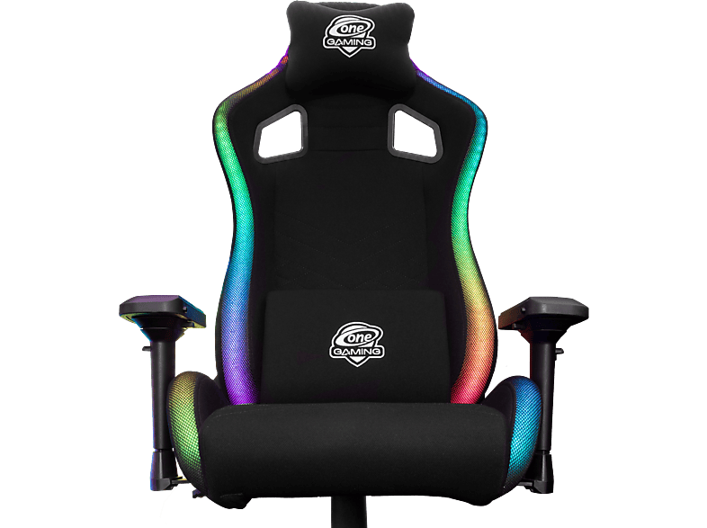 Chair S Schwarz ONE GAMING RGB Gaming Stuhl, Pro
