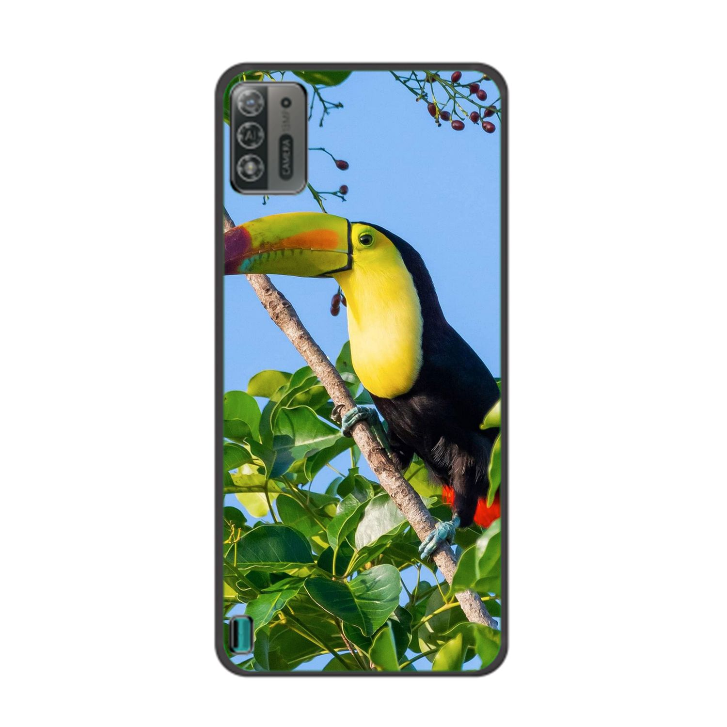 KÖNIG DESIGN Case, Backcover, Tucan Lite, A52 Blade ZTE