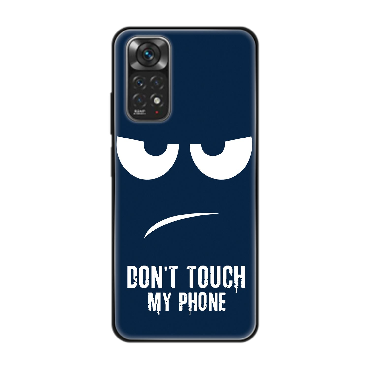 KÖNIG DESIGN Case, Phone Redmi My Touch 11, Dont Blau Backcover, Note Xiaomi