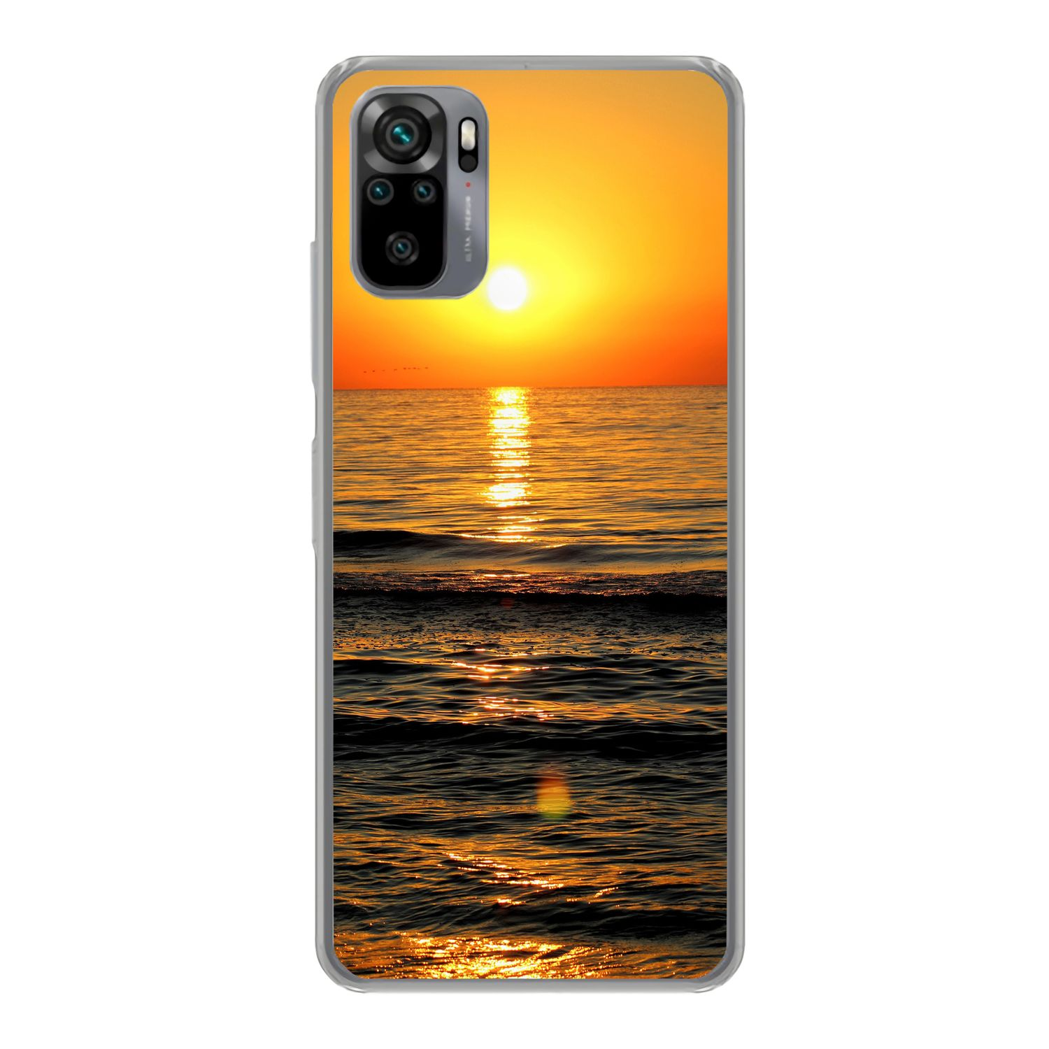 10S, DESIGN Xiaomi, Note Backcover, KÖNIG Case, Sonnenuntergang Redmi