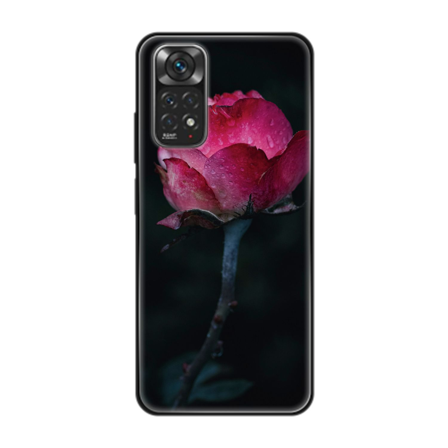 KÖNIG DESIGN Case, Rose Backcover, Xiaomi, Redmi Note 11