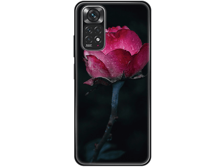 KÖNIG DESIGN Case, Rose Backcover, Xiaomi, Redmi Note 11