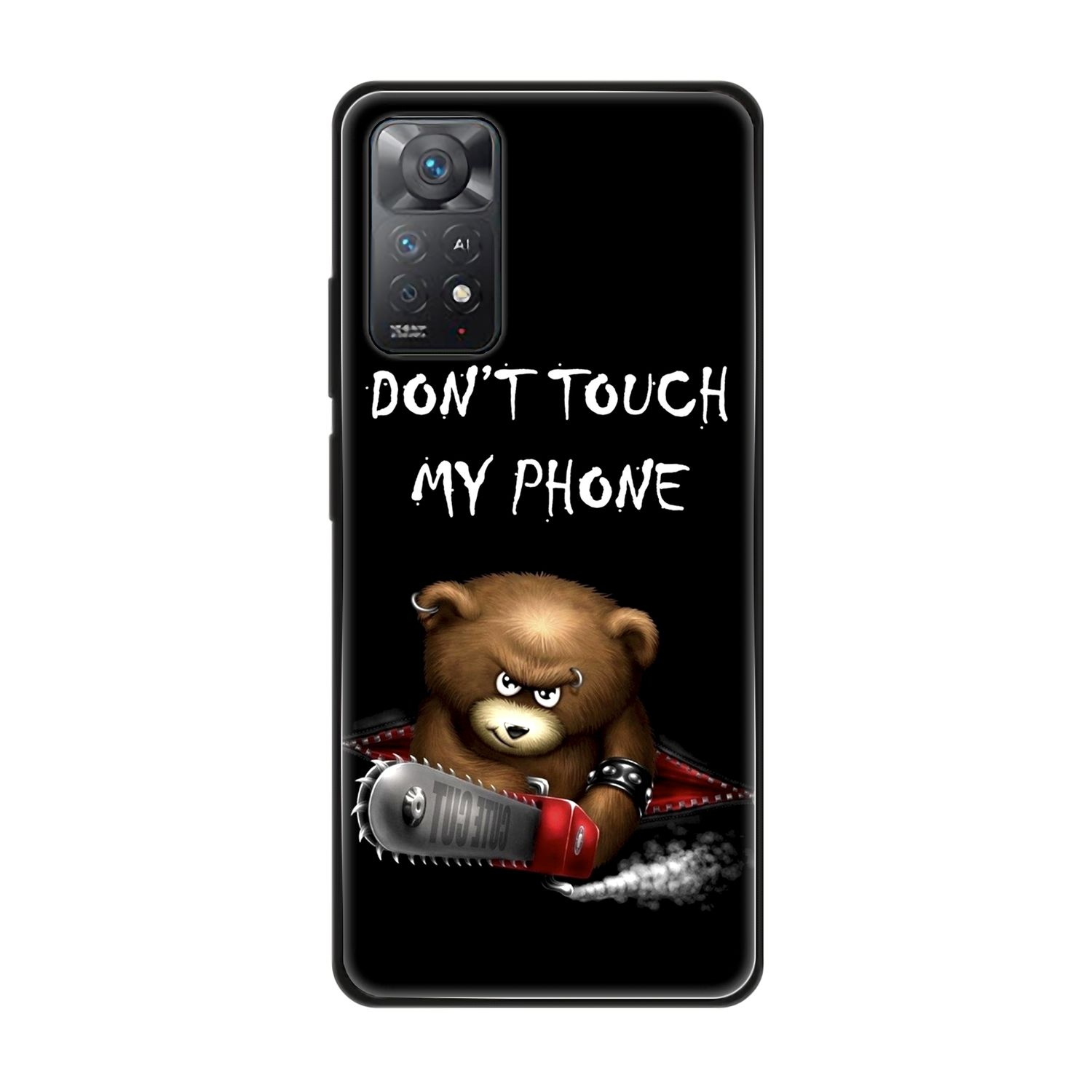 Touch Bär Case, KÖNIG Redmi My Xiaomi, Pro, Note Dont 11E Schwarz Phone DESIGN Backcover,