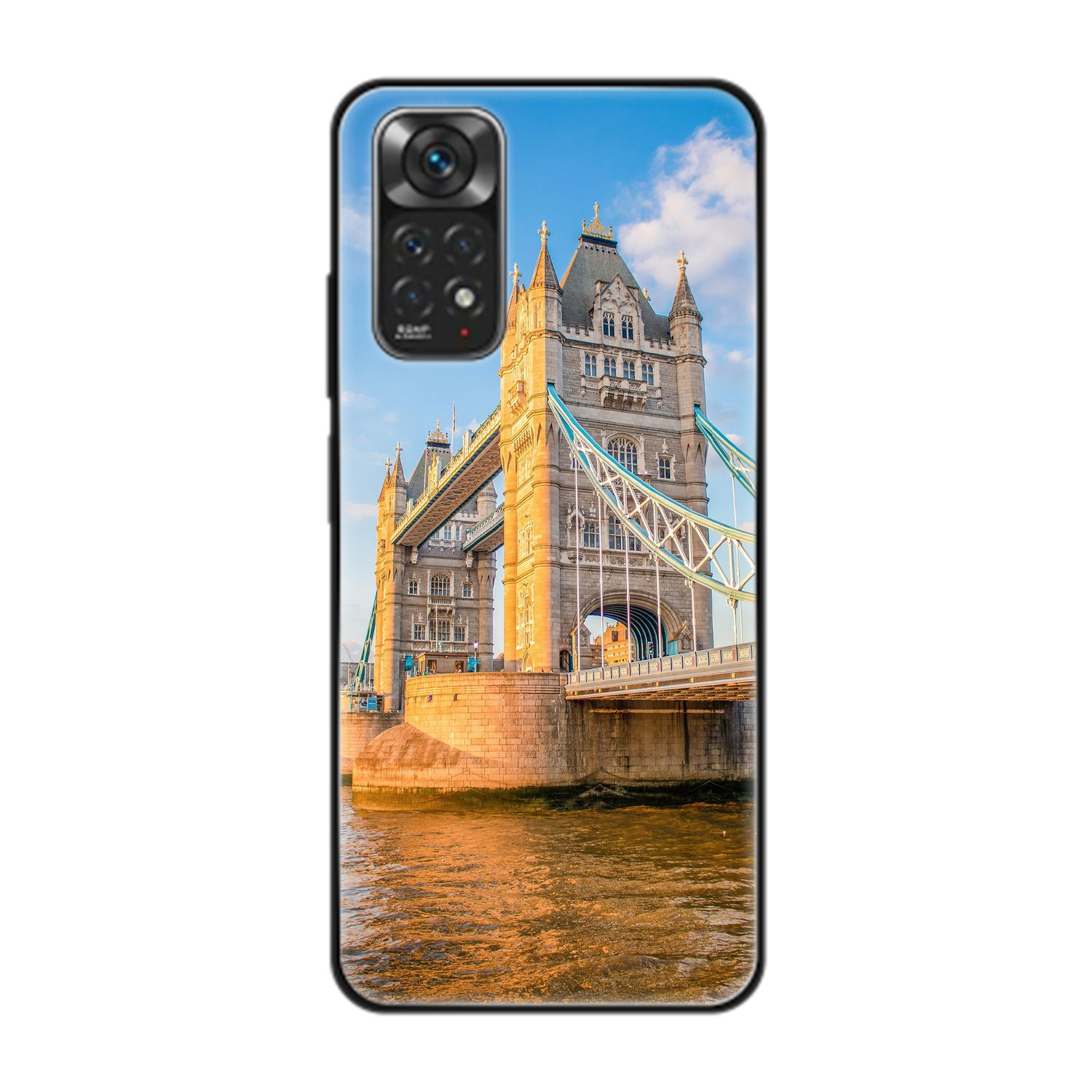 Case, Redmi KÖNIG DESIGN Bridge Backcover, 11, Note Xiaomi, Tower