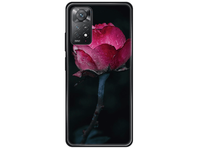 KÖNIG DESIGN Case, Pro, Rose Backcover, 11E Redmi Xiaomi, Note