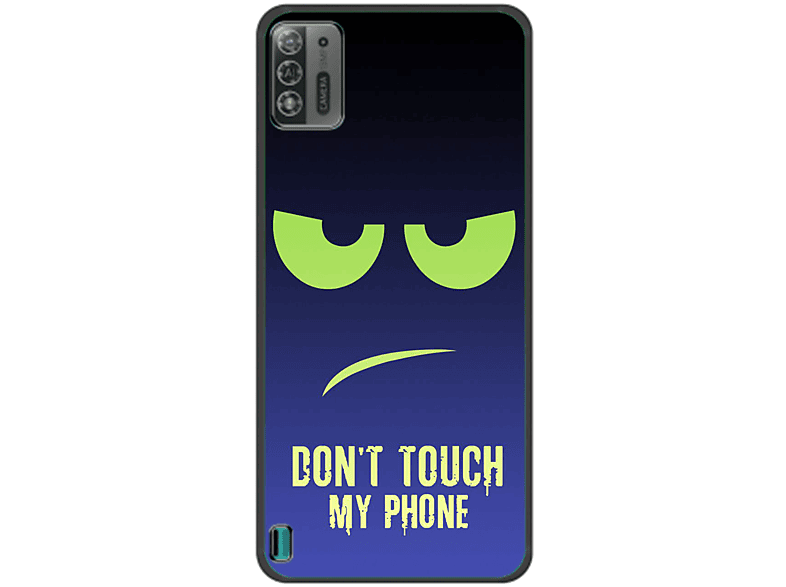 KÖNIG DESIGN Case, Grün Blau ZTE, My A52 Phone Touch Blade Dont Backcover, Lite
