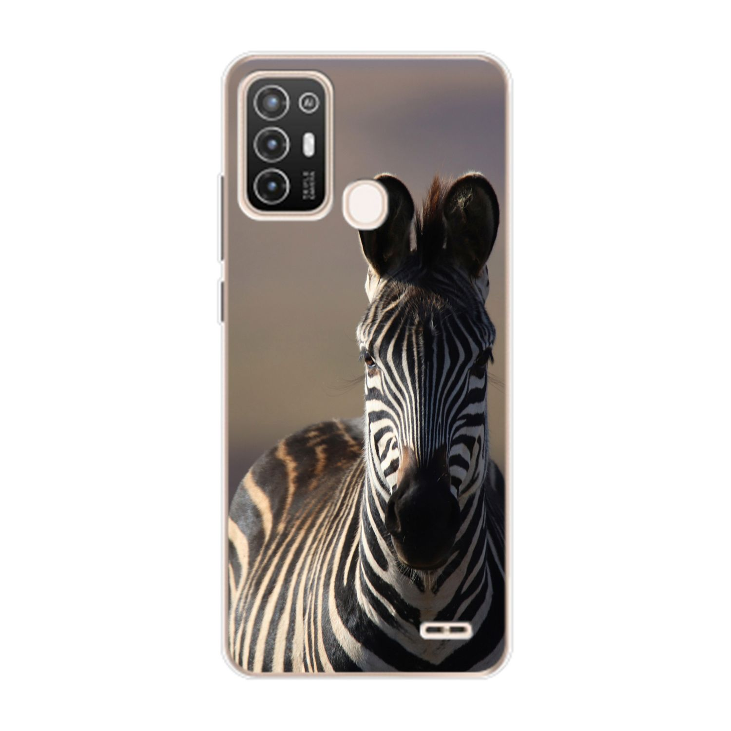 Zebra Backcover, A52, KÖNIG Case, Blade DESIGN ZTE,