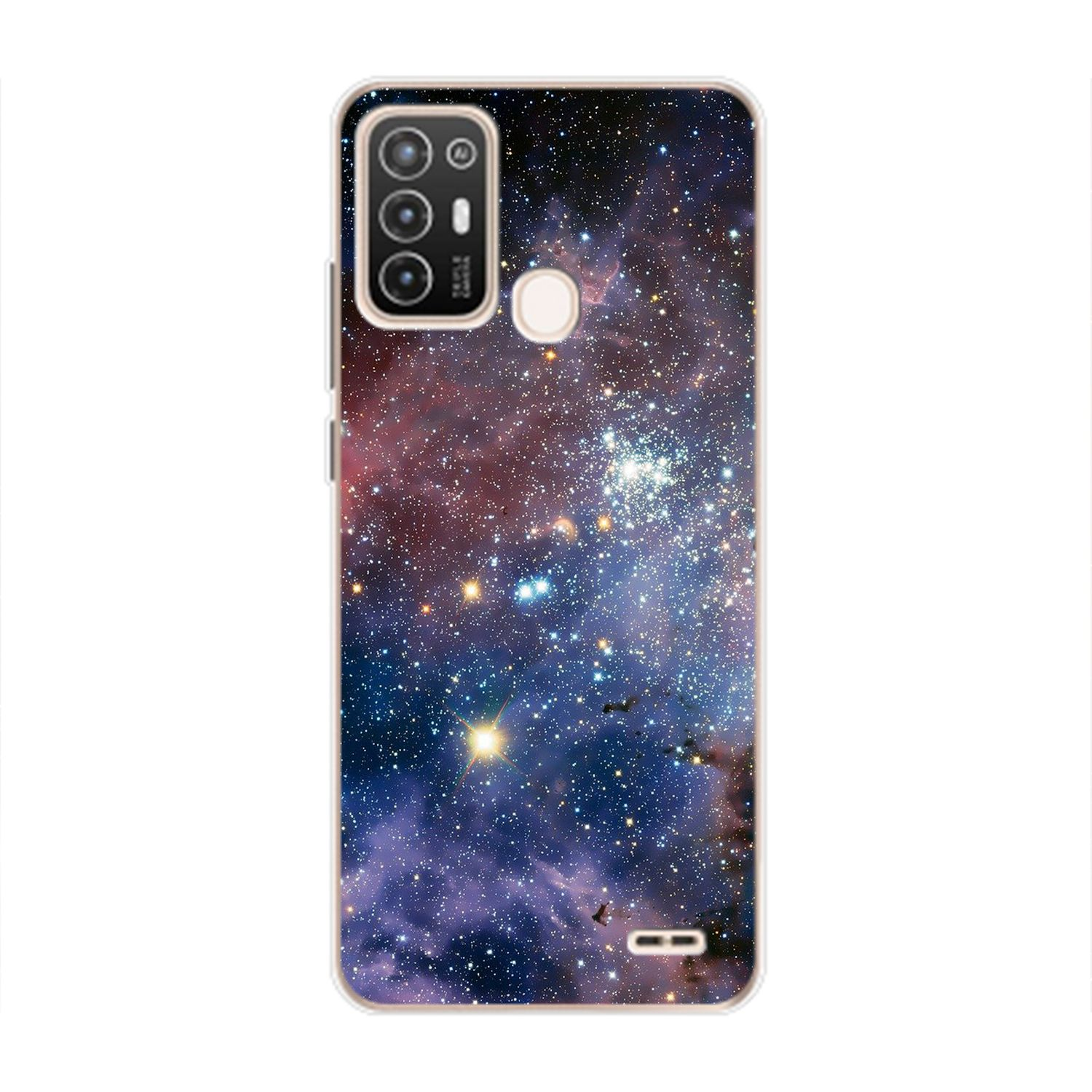 KÖNIG DESIGN Case, Backcover, ZTE, Blade A52, Universum