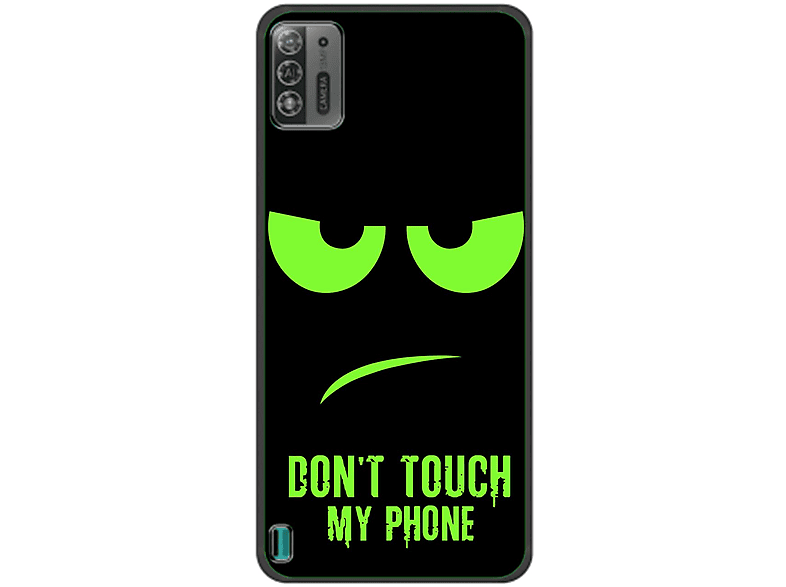 Touch A52 Blade My ZTE, KÖNIG Lite, Case, Backcover, DESIGN Grün Dont Phone